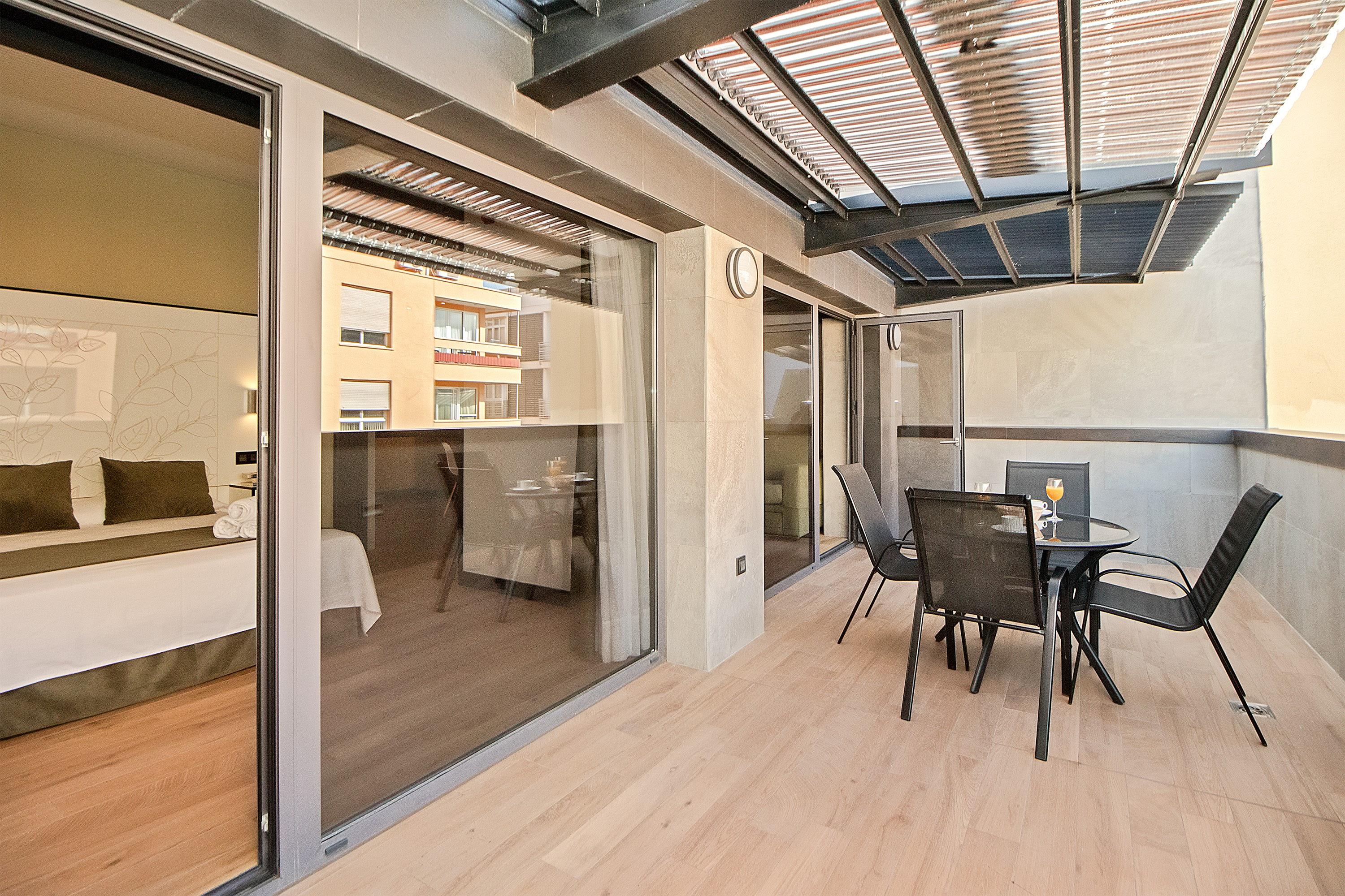 Apartamentos Suites Oficentro Deluxe Málaga Exteriör bild
