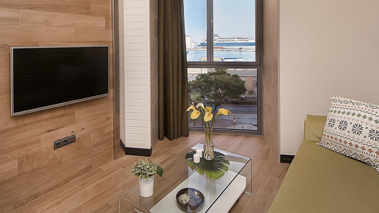 Apartamentos Suites Oficentro Deluxe Málaga Exteriör bild